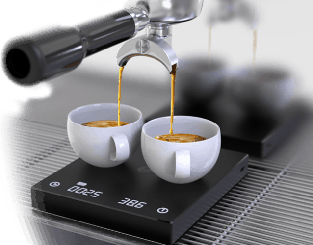 Black Mirror Coffee Scale - Revolucion Coffee + Juice